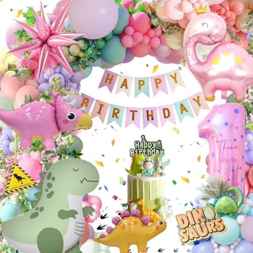 1 Jahr Geburtstagsdeko Mädchen, Deko Luftballons Kindergeburtstag, Dinosaurier Kindergeburtstag Deko, 1 Jahr Happy Birthday Deko, Dinosaurier Macaron Ballon Geburtstag Deko für Mädchen 1 Jahr Geburtstagsdeko Mädchen, Deko Luftballons Kindergeburtstag, Dinosaurier Kindergeburtstag Deko, 1 Jahr Happy Birthday Deko, Dinosaurier Macaron Ballon Geburtstag Deko für Mädchen von Kiyiusan