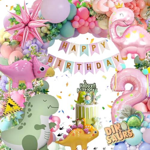 2 Jahre Geburtstagsdeko Mädchen, Deko Luftballons Kindergeburtstag, Dinosaurier Kindergeburtstag Deko, 2 Jahre Happy Birthday Deko, Dinosaurier Macaron Ballon Geburtstag Deko für Mädchen 2 Jahre Geburtstagsdeko Mädchen, Deko Luftballons Kindergeburtstag, Dinosaurier Kindergeburtstag Deko, 2 Jahre Happy Birthday Deko, Dinosaurier Macaron Ballon Geburtstag Deko für Mädchen von Kiyiusan
