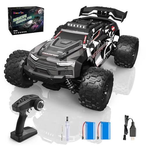 Kizeefun Ferngesteuertes Auto - 2,4 GHz 1:18 High Speed RC Auto Offroad Buggy 40 km/h mit Lichtern, 4WD Fernbedienung Auto Spielzeug Drift Car Geschenk für Kinder Erwachsene Kizeefun Ferngesteuertes Auto - 2,4 GHz 1:18 High Speed RC Auto Offroad Buggy 40 km/h mit Lichtern, 4WD Fernbedienung Auto Spielzeug Drift Car Geschenk für Kinder Erwachsene von Kizeefun
