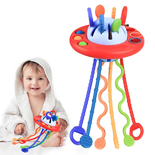 Kizmyee Montessori Spielzeug ab 1 Jahr, Baby Spielzeug, Motorikspielzeug zum Aufhängen,Spielzeug Jungen Mädchen,Sensorik Spielzeug,Lernspiele für Babys und Kleinkinder ab 18+ Monaten,1,2,3Jahr von Kizmyee