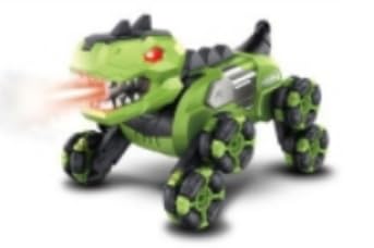 Kizmyee RC Mechanisches Dinosaurier-Auto, grün Ferngesteuertes Spielzeug, ab 3Jahre Kizmyee RC Mechanisches Dinosaurier-Auto, grün Ferngesteuertes Spielzeug, ab 3Jahre von Kizmyee