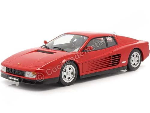 1986 Ferrari Testarossa Rot 1:18 KK-Scale 180511 von Kk Scale Models