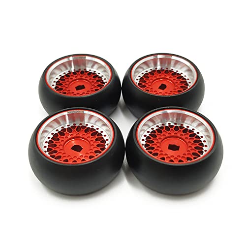 4pcs Leichtmetallrad Für Rand 5 Spoke Drift Tire Für 1/28 K969 K989 P929 Kyosho Autozubehör von Klaisy