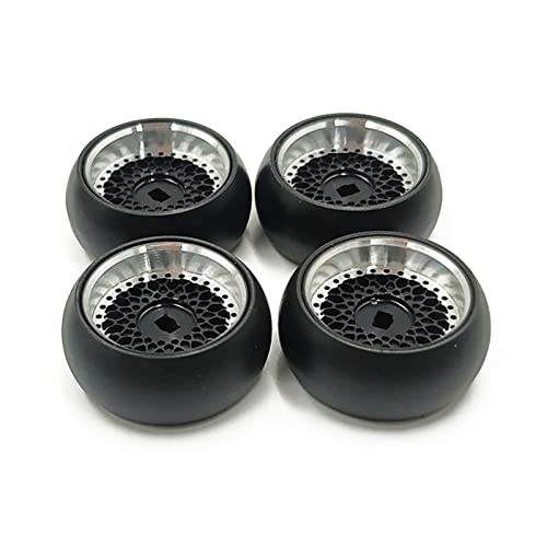 4pcs Leichtmetallrad Für Rand 5 Spoke Drift Tire Für 1/28 K969 K989 P929 Kyosho Autozubehör von Klaisy