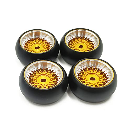 4pcs Leichtmetallrad Für Rand 5 Spoke Drift Tire Für 1/28 K969 K989 P929 Kyosho Autozubehör von Klaisy