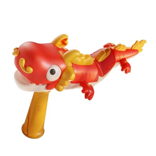 Klaisy Auffällige Handfangen Handbetriebs Schwingende Drachenspielzeug Perfekte Mischung Aus Verspieltheit Und Dekorativem Charme Für Frühlingsfestival Chinese Dragon Dancing Toy von Klaisy