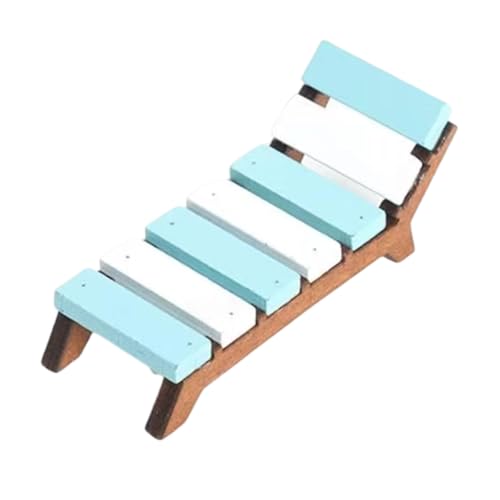 Deck Stuhlmodellmodellmodell Zubehör Teenager Mädchen Garten Tun Playset Miniature Möbel Und Accessoires von Klaisy