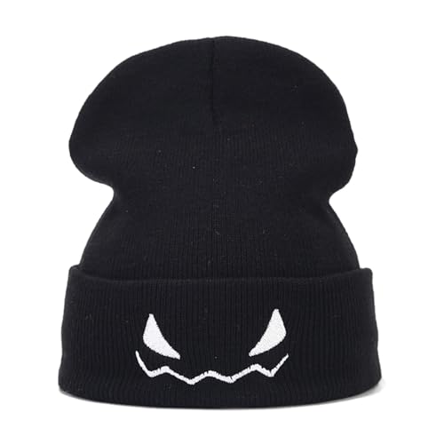 Fun Hat Unisex Schädel Kostüm Hüte Halloween Geschenk Warm Häkelnde Unisex Halloween Foto Requisiten von Klaisy