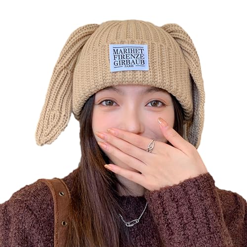 Gestrickte Kaninchenhüte Kopfschmuck Foto Requisiten Handgefertigtes Kopfbedeckungsfoto Requisiten Zubehör Langes Ohren Kaninchen Thema von Klaisy