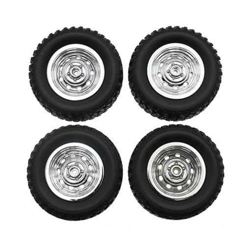 Klaisy 4pcs/ Set Fernbedienungs Crawler Radreifen Kompatibel Mit MN78/ MN82 Fernbedienung Crawler Car Truck Geändertes Werkzeug Fernbedienungssteuerautos Fernbedienung Auto Autoteil Und Zubehör von Klaisy