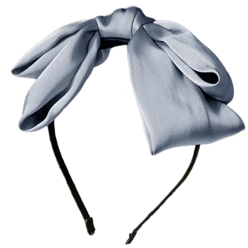 Klaisy Auffällige Schleifen Haarreifen Dunkle Halloween Kostüm Kopfschmuck Vintage Punk Stirnband mit dunklen Schleifen Mode Haarschmuck von Klaisy