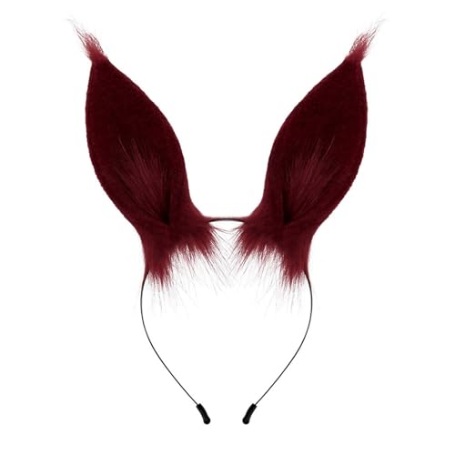 Klaisy Große Hasenohr-Haarbänder, Unisex, haarige Kopfbedeckung, Bühnenauftritte, Kopfschmuck für Geburtstagsparty, Plüschstoff, Haarteil Klaisy Große Hasenohr-Haarbänder, Unisex, haarige Kopfbedeckung, Bühnenauftritte, Kopfschmuck für Geburtstagsparty, Plüschstoff, Haarteil von Klaisy