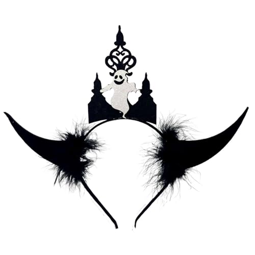 Klaisy Halloween-Haarband mit Fledermaus-Motiv, weich, leicht, Design, Zubehör, Cosplay, Haarband für Kostümpartys und Themen-Events, rutschfest, Fledermausflügel Klaisy Halloween-Haarband mit Fledermaus-Motiv, weich, leicht, Design, Zubehör, Cosplay, Haarband für Kostümpartys und Themen-Events, rutschfest, Fledermausflügel von Klaisy