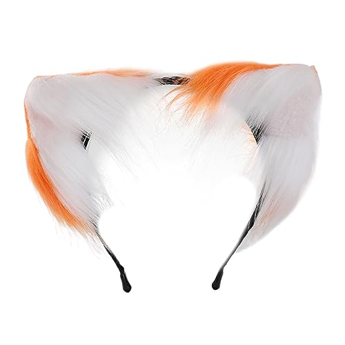 Klaisy Handgefertigter Cartoon-Füchs-Ohr-Haarreif für Damen, Halloween, Make-up-Stirnband für Ostern, Karneval, Cosplay, Haarschmuck, Halloween, Stirnbänder für Damen, Stirnbänder für Erwachsene Klaisy Handgefertigter Cartoon-Füchs-Ohr-Haarreif für Damen, Halloween, Make-up-Stirnband für Ostern, Karneval, Cosplay, Haarschmuck, Halloween, Stirnbänder für Damen, Stirnbänder für Erwachsene von Klaisy