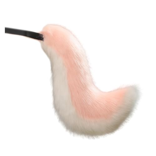 Klaisy Katzenkostüm-Set mit weichen Ohren, pelzigem Schwanz für Geburtstag, Halloween, Partys und Bühnenauftritte, Halloween, Weihnachten von Klaisy