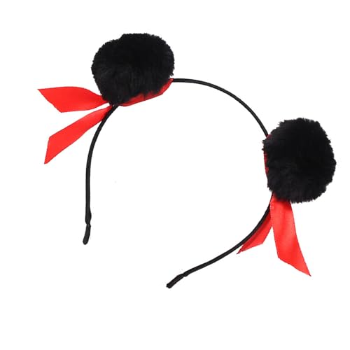 Klaisy Necha Buns Haarband, Haarstyling, Haarbänder mit weichen Pompons, traditioneller chinesischer Filmfigur, Kopfschmuck für Partys, Anime-Party-Zubehör Klaisy Necha Buns Haarband, Haarstyling, Haarbänder mit weichen Pompons, traditioneller chinesischer Filmfigur, Kopfschmuck für Partys, Anime-Party-Zubehör von Klaisy