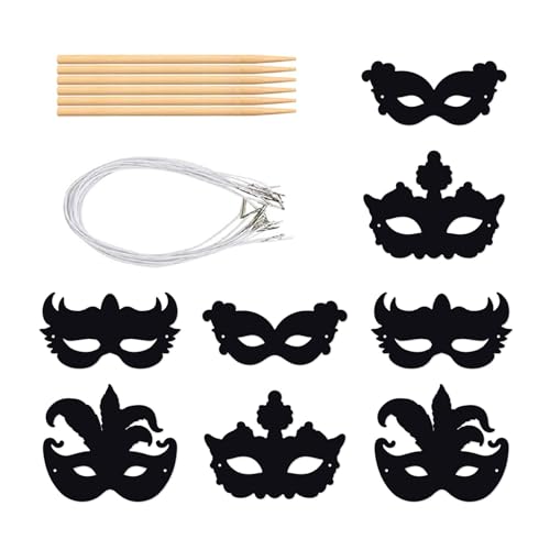 Klaisy Pack Von 8 Scratch Carnivals Accessoire Für Partys Spaß Und Rätsel Mit Einzigartigen Designs Für Jugendliche Und Erwachsene Klaisy Pack Von 8 Scratch Carnivals Accessoire Für Partys Spaß Und Rätsel Mit Einzigartigen Designs Für Jugendliche Und Erwachsene von Klaisy