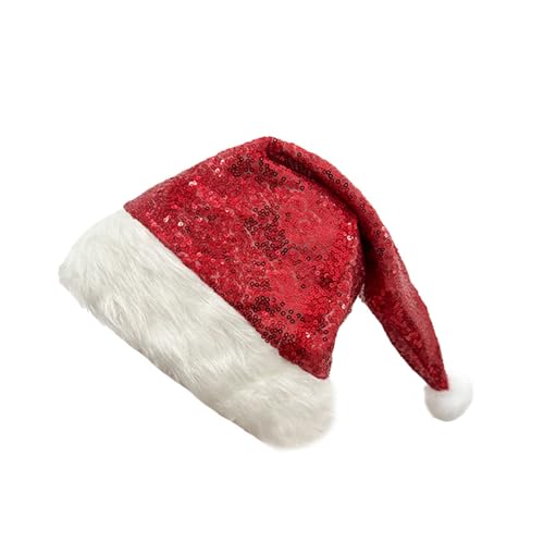 Klaisy Weihnachten Pailletten Santa Hat Festival Requisiten Santa Caps Holiday Feiern Caps Party Accessoires Hat Weihnachten Kopfbedeckung Klaisy Weihnachten Pailletten Santa Hat Festival Requisiten Santa Caps Holiday Feiern Caps Party Accessoires Hat Weihnachten Kopfbedeckung von Klaisy