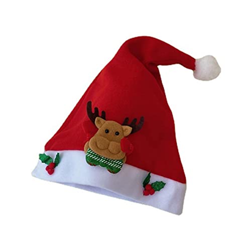 Weihnachten Plüsch Weihnachtsmütze Unisex Einzigartiger Cartoon Santa Rentier Erwachsener Und Kinder Weihnachtshut Für Weihnachten Holiday Party Weihnachten Plüsch Weihnachtsmütze Unisex Einzigartiger Cartoon Santa Rentier Erwachsener Und Kinder Weihnachtshut Für Weihnachten Holiday Party von Klaisy