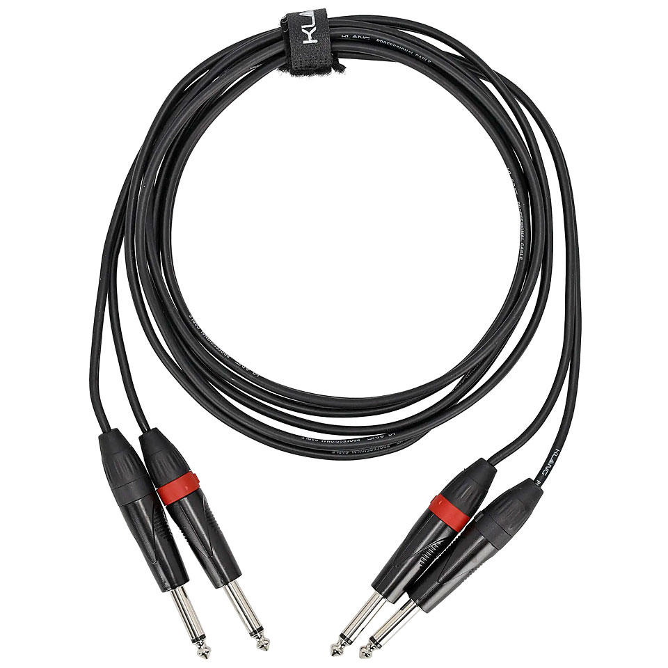 Klang Dual Jack cable 3m Audiokabel von Klang