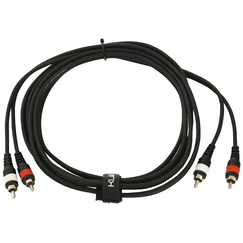 Klang ECO dual Cinch cable 3 m Audiokabel von Klang