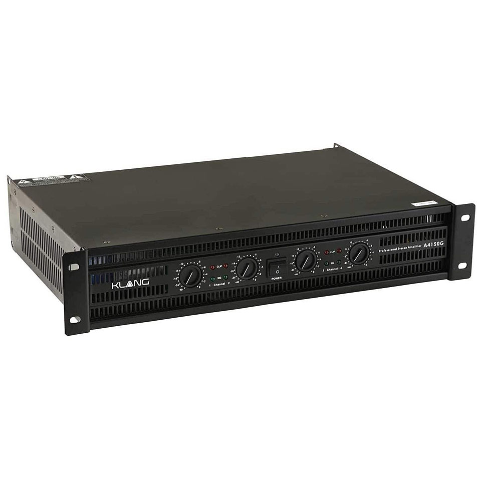 Klang Power Amplifier A4150G 4x220 W Endstufe Klang Power Amplifier A4150G 4x220 W Endstufe von Klang