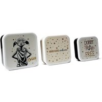 Brotzeitdose Christmas 3er Set - Dobby mit Sternen von Klangundkleid.de GmbH