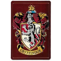 Harry Potter 3D Blechschild Gryffindor von Klangundkleid.de GmbH