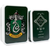 Lunch Box Set of 2 - Harry Potter (Slytherin) - Kunststoff BPA frei von Klangundkleid.de GmbH