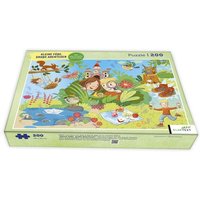 Puzzle Kleine Füße, große Abenteuer Puzzle Kleine Füße, große Abenteuer von Klartext Verlag
