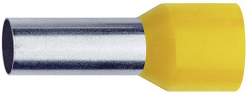 Klauke 47512 Aderendhülse 6mm² Teilisoliert Gelb 100St. von Klauke