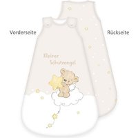 Herding 3385232231 - babybest® Babyschlafsack, Kleiner Schutzengel, Baumwolle, weiß/beige, 90x45cm von Klaus Herding GmbH