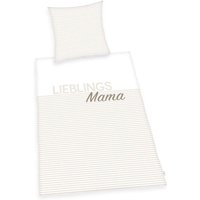 Herding 4459280050 - Lieblings-Mama Bettwäsche-Set, Baumwolle, 80x80/135x200 cm Herding 4459280050 - Lieblings-Mama Bettwäsche-Set, Baumwolle, 80x80/135x200 cm von Klaus Herding GmbH
