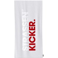 Herding STRASSENKICKER Velours Badetuch Grau 75x150cm von Klaus Herding GmbH