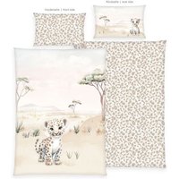 Klaus Hering 2485433063 - babybest® Bettwäsche, Kleiner Leo, Made in Green, 40x60+100x135 cm von Klaus Herding GmbH