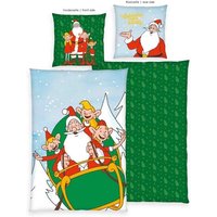 Klaus Hering 4449601050 - Weihnachtsmann & Co. KG Bettwäsche, Weihnachtsmann & Co. KG, 80x80+135x200 cm Klaus Hering 4449601050 - Weihnachtsmann & Co. KG Bettwäsche, Weihnachtsmann & Co. KG, 80x80+135x200 cm von Klaus Herding GmbH