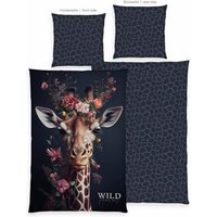Klaus Hering 4459444050 - WILDFLOWERS Bettwäsche, Wild Flowers Giraffe, 80x80+135x200 cm Klaus Hering 4459444050 - WILDFLOWERS Bettwäsche, Wild Flowers Giraffe, 80x80+135x200 cm von Klaus Herding GmbH