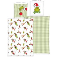 Klaus Hering 4622703050 - Grinch Flanell-Bettwäsche, Grinch, 80x80+135x200 cm Klaus Hering 4622703050 - Grinch Flanell-Bettwäsche, Grinch, 80x80+135x200 cm von Klaus Herding GmbH