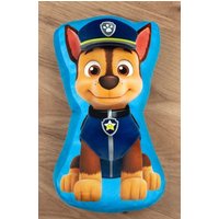 Klaus Hering 5432292093 - Paw Patrol Soft Velboa Konturenkissen, Paw Patrol Soft (Chase), 35x20x5cm von Klaus Herding GmbH
