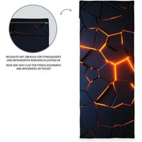 Klaus Hering 6959201547 - Young Collection Fitness-Tuch mit Flap, 3D Lava, 50x110cm+15cm Klaus Hering 6959201547 - Young Collection Fitness-Tuch mit Flap, 3D Lava, 50x110cm+15cm von Klaus Herding GmbH