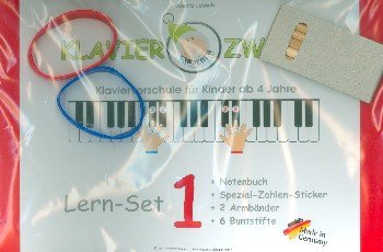Klavierzwerge Set Band 1-3 (Band 1-3 +Stifte +2 Armbänder) von Klavierzwerge