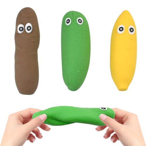Kleemeiero 3 Stück Kackwurst Spiel Stressball Wurst Dehnbarer Kackhack Kackwurst zum Stressabbau Fake Stretchy Poop Antistressball Anti Stress Spielzeug Prank Kackhaufen, Lustiges Geburtstagsgeschenk Kleemeiero 3 Stück Kackwurst Spiel Stressball Wurst Dehnbarer Kackhack Kackwurst zum Stressabbau Fake Stretchy Poop Antistressball Anti Stress Spielzeug Prank Kackhaufen, Lustiges Geburtstagsgeschenk von Kleemeiero