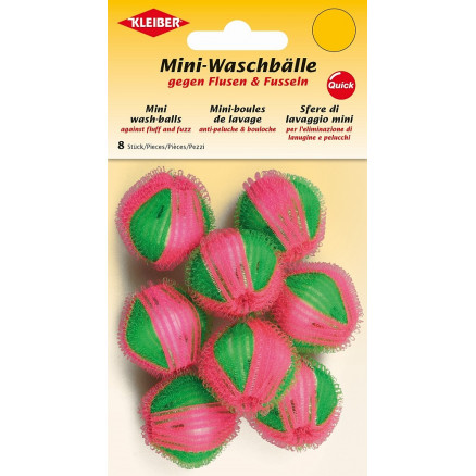 Kleiber Mini-Waschbälle gegen Flusen und Fusseln Ø3,5cm - 8 Stk von Kleiber