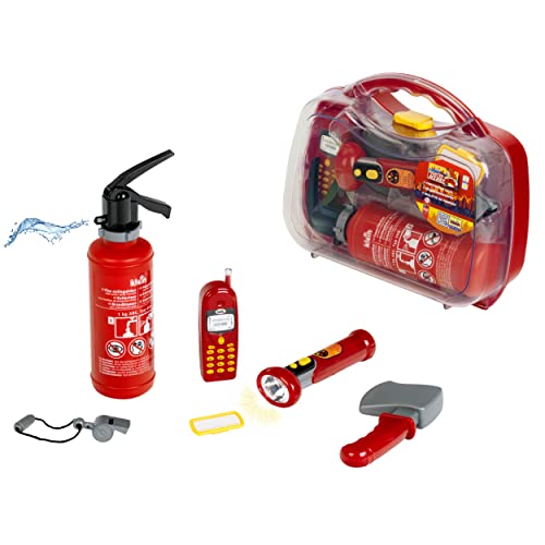 Theo Klein 8949 Feuerwehr-Koffer mittel - Spielzeug - von Klein