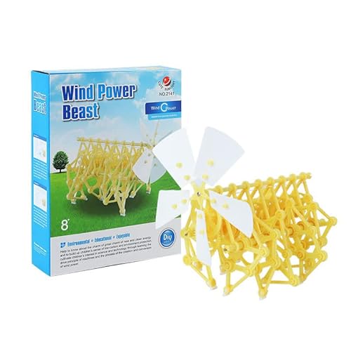 DIY Windkraftanlage Auto Automatik Bionisch Biest Mechanisch Montage Tier Spielzeug Wissenschaft und Technologie kleine Produktion DIY Windkraftanlage Auto Automatik Bionisch Biest Mechanisch Montage Tier Spielzeug Wissenschaft und Technologie kleine Produktion von Klein bottle