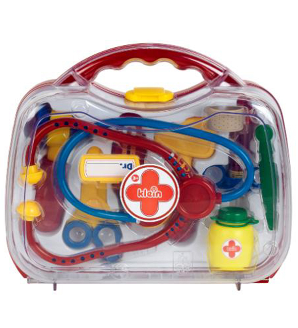 Klein Arztkoffer m. 10 Teile - 26x23 cm - Mehrfarbig - Klein - One Size - Spielzeug Klein Arztkoffer m. 10 Teile - 26x23 cm - Mehrfarbig - Klein - One Size - Spielzeug von Klein