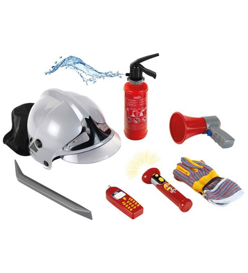 Klein Feuerwehr-Set - Licht und Wasserspray - 7 st. - Rot - Klein - One Size - Kostüme Klein Feuerwehr-Set - Licht und Wasserspray - 7 st. - Rot - Klein - One Size - Kostüme von Klein