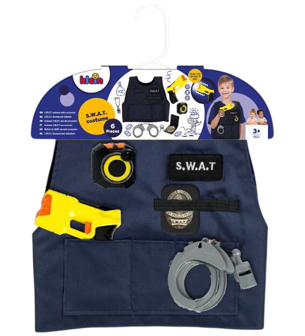 Klein Kostüm - 7 Teile - S.W.A.T. Polizeieinsatz m. Ton/Licht - Klein - 3-6 Jahre - Kostüme Klein Kostüm - 7 Teile - S.W.A.T. Polizeieinsatz m. Ton/Licht - Klein - 3-6 Jahre - Kostüme von Klein