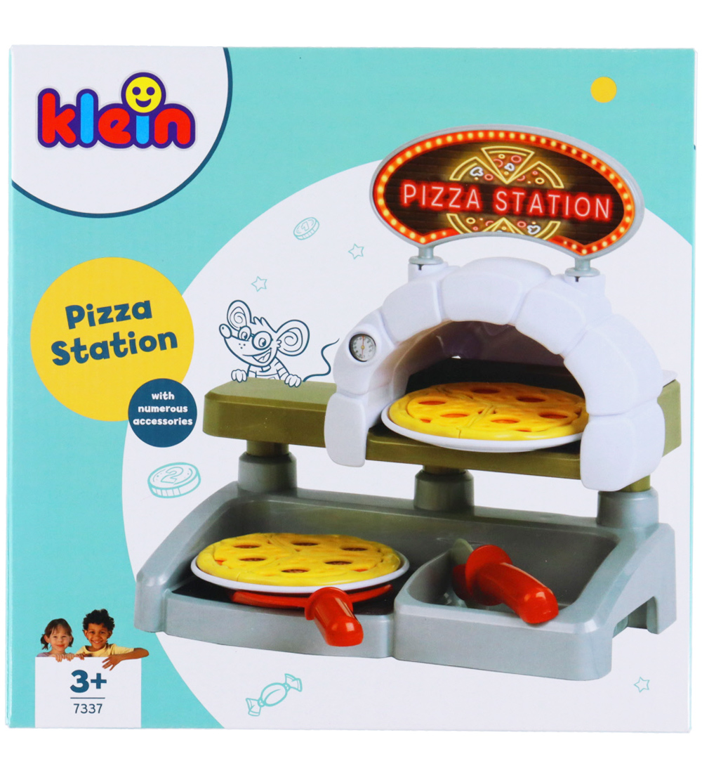 Klein Pizza Grillset - 12 st. - Klein - One Size - Spiellebensmittel Klein Pizza Grillset - 12 st. - Klein - One Size - Spiellebensmittel von Klein