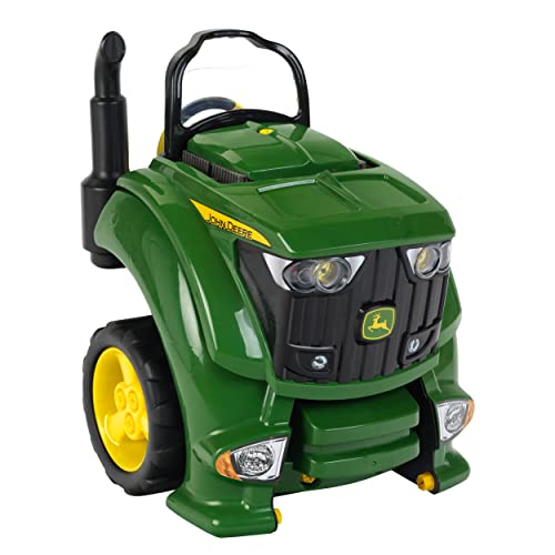 Klein Theo John Deere Tractor Engine | 56-teilige Traktormotor-Nachbildung mit vielen Funktionen zum Schrauben und Tüfteln | Maße: 43 cm x 40 cm x 52,5 cm | Spielzeug für Kinder ab 3 Jahren von Klein